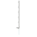 Kunststoffpfahl Eco - Weiß, 105cm Lang, 18cm Bodennagel