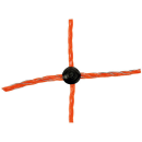 AKO OviNet orange - Elektrifizierbares Schafnetz OviNet, 108cm, Doppelspitze, orange, 50m