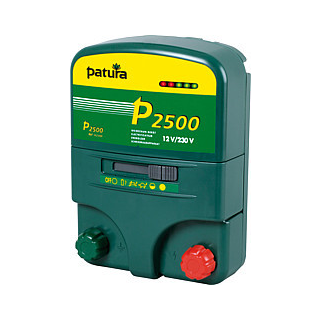 Patura P 2500 - Multifunktions-Gerät für 230 Volt + 12 Volt Patura P 2500 mit Sicherheitsbox u. Erdstab