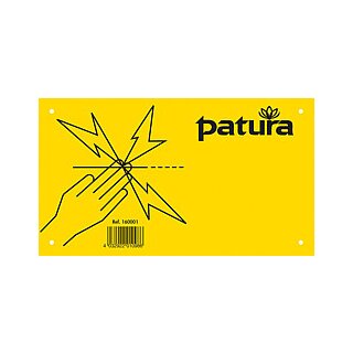 Patura Warnschild