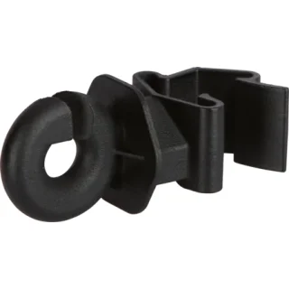 Patura Ringisolatoren für T-Pfosten - schwarz (25 St. / Beutel)