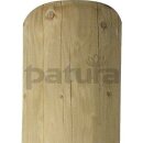 Patura Holzpfosten - Durchmesser 16-18cm - (Kleinmenge) - 1-10 Stück - zzgl. Fracht 2,00m