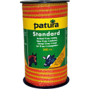 Patura Standard Breitband 10mm - 200m Rolle, gelb-orange