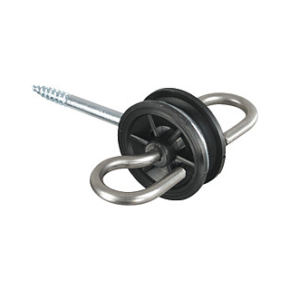 Patura Torgriffisolator Edelstahl - 4er Pack