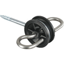 Patura Torgriffisolator Edelstahl - 4er Pack