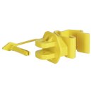 AKO Pinlock-Isolator T-Post T-Pfosten 25 Stück - gelb -...
