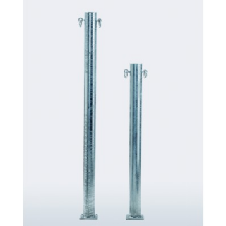 Anbindepfosten aus Rundrohr - 130cm lang