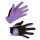 Reithandschuh Lilli - black/purple - Gr. KIDS L