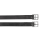 Steigbügelriemen Leder - Schwarz Länge 145cm Breite 27mm