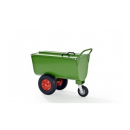 Futterwagen Typ 600 LS  - mit 2 Trennwänden, Deckel und Mineralbehälter