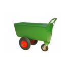 Futterwagen Typ 600 LS  - mit 2 Trennwänden, Deckel und Mineralbehälter
