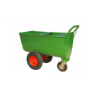 Futterwagen Typ 600 LS  - mit 2 Trennwänden, Deckel und Mineralbehälter