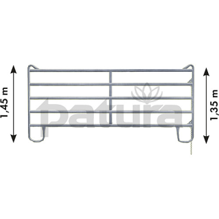 (190.57€/1m) Patura Weidepanel 2,44m - Kurvenpanel - zzgl. Fracht authentic