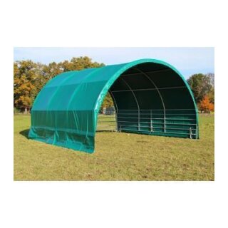 Rundbogen-Weideunterstand - 6x6m