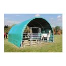 Rundbogen-Weideunterstand - 6x6m