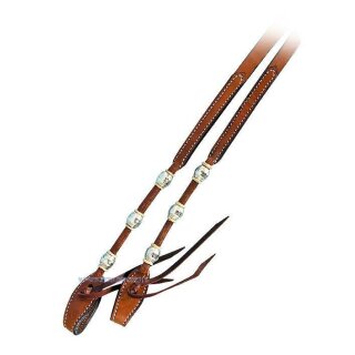Split Reins with Silver Fittings