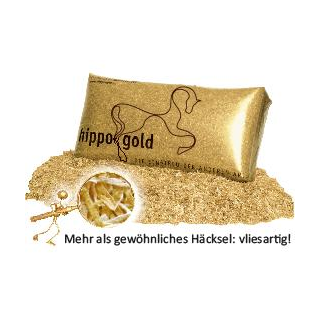 Hippo Gold - Weizenstroh - 9-fach entstaubt