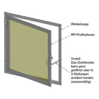 Pferdestall-Drehfenster - Plexiglas - Schutzgitter optional - 100x100cm - zzgl. Fracht