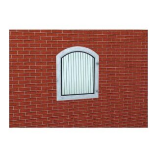 Pferdestall-Dreh-Kippfenster mit Bogen