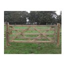 Holz-Weidetor "Sussex" - ALS DOPPELTOR - versch. Größen