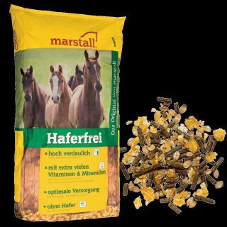 Marstall Haferfrei - Das Original von Marstall - Pferdefutter - 20 Kg