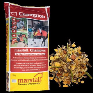 Marstall Champion - Die High-Energy-Formel - Pferdefutter 20 Kg
