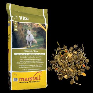 Marstall Vito - Das Getreidefreie Müsli - Pferdefutter - 20 Kg