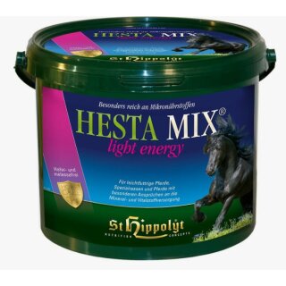 St. Hippolyt - Hesta Mix light energy - Schönes Fell ist kein Zufall - Pferdefutter
