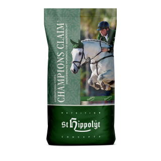 St. Hippolyt - Champions Claim International Sports - Hochleistungsfutter - Pferdefutter - 20 Kg