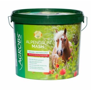 Agrobs - Alpengrün Mash - Für eine gesunde Verdauung - Pferdefutter