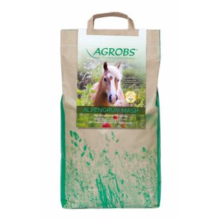Agrobs - Alpengrün Mash - Für eine gesunde Verdauung - Pferdefutter