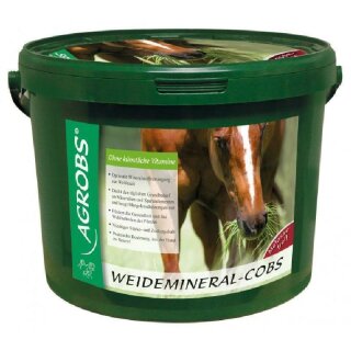 Agrobs - Weidemineral-Cobs - Mineralfutter - Passend für die Weidezeit 25 Kg Sack