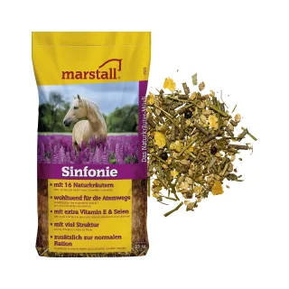 Marstall Sinfonie - Das Naturkräuter-Müsli - Pferdefutter - 15 Kg Sack