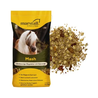 Marstall Mash - Der Verdauungs-Regulator - Pferdefutter - 12,5 Kg Sack