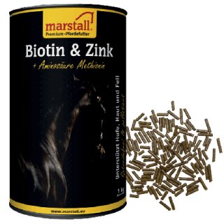 Marstall - Biotin & Zink - Unterstützt Hufe, Haut & Fell...