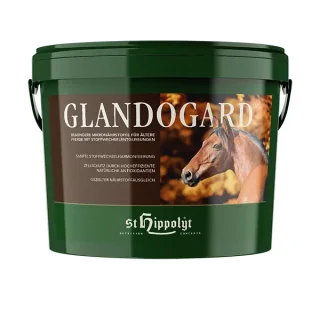 St. Hippolyt - Glandogard - Für ältere Pferde mit Stoffwechselentgleisungen - Pferdefutter - 3,75 Kg