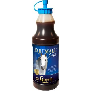 St. Hippolyt - EquiMall Forte - Verbesserung von Appetit, Verdauung und Leistungskraft - Pferdefutter - 700 gl