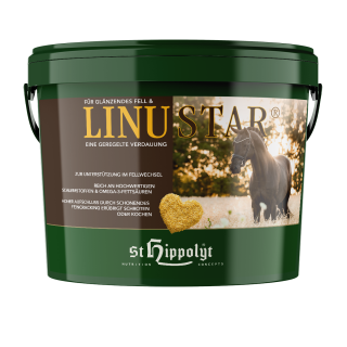 St. Hippolyt - LinuStar - für glänzendes Fell und eine geregelte Verdauung - Pferdefutter