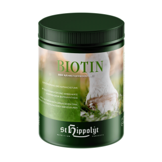 St. Hippolyt - Biotin Hoof Mixture - Für ein gesundes Hufwachstum - Pferdefutter 1 Kg Dose