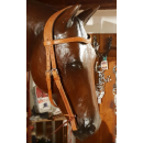 Anatomically Shaped Harness Headstall - Westerntrense -...