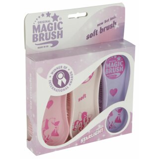 Magic Brush (MagicBrush) Pferdebürsten-Set Magic Brush Set Starlight inkl. 1x SOFT