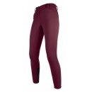 Softshell Reithose - Thermoreithose - Winterreithose - MORELLO - Silikon-Vollbesatz Weinbeere 34