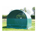 Rundbogen-Weidezelt 3,60x3,60m OHNE Panels