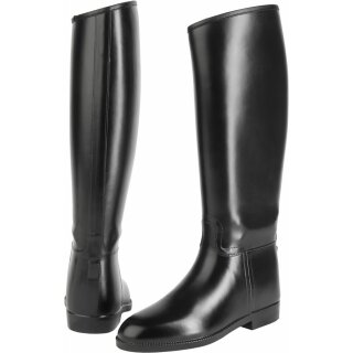 Reitstiefel PVC - Happy Boot - schwarz - kurz/schmal - wasserdicht 34