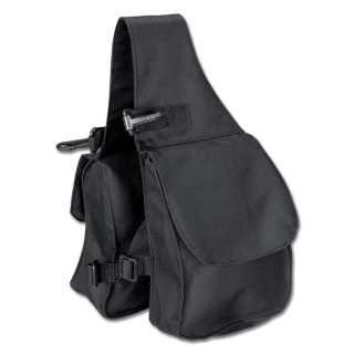 Satteltasche - Packtasche - doppelt - für vorne - schwarz
