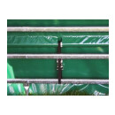 Rundbogen-Weidezelt 3,60x3,60m - ohne Weidepanel mit Tor