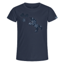 T-shirt LUCKY FLORA - Kids - Kindershirt - Nachtblau