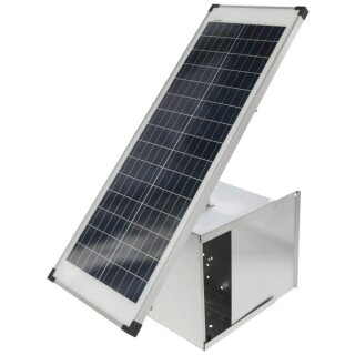 AKO Solarmodule für Weidezaungeräte - 375559 - 55 W - für AN 6000, Xi 8000, XDi 7500, AD 5000 - 54,0x68x2,5cm