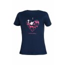 T-shirt - Kindershirt - I love Horse riding 146/152