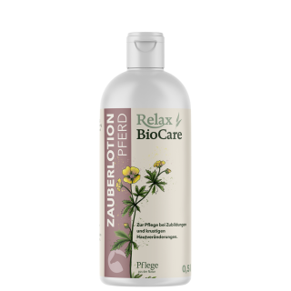 Relax BioCare ZAUBERLOTION - 500ml - bei Hautproblemen / Warzen / Sarkoiden